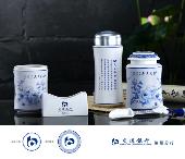 滨州交通银行-保温杯茶叶罐五件套B